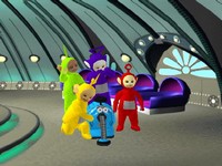 une photo d'Ã©cran de Teletubbies sur Sony Playstation